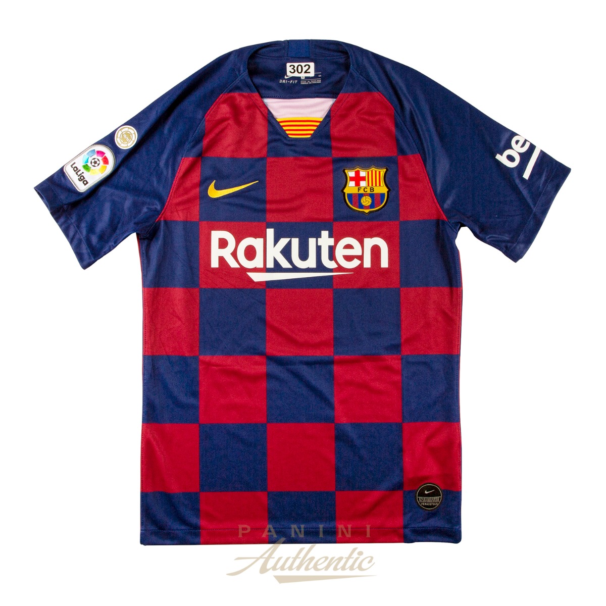 Product image 3 for - Lionel Messi Autographed 2019-20 FC Barcelona Home Replica Jersey: 778 Appearances Edition