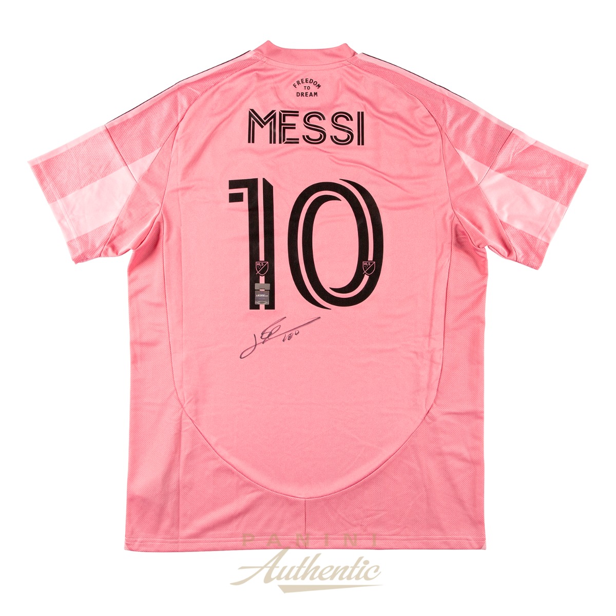 Product image 1 for - Lionel Messi Autographed 2025 Inter Miami Pink Home Replica Jersey ~Open Edition Item~