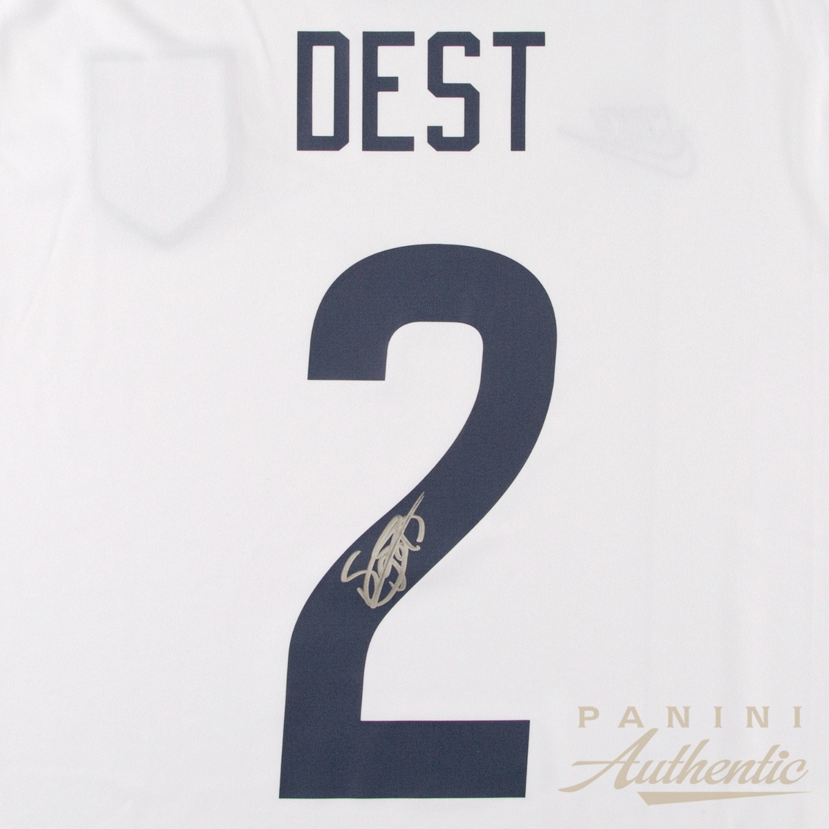 Product image 2 for - Sergino Dest Autographed 2020-21 United States Home Replica Jersey ~Open Edition Item~