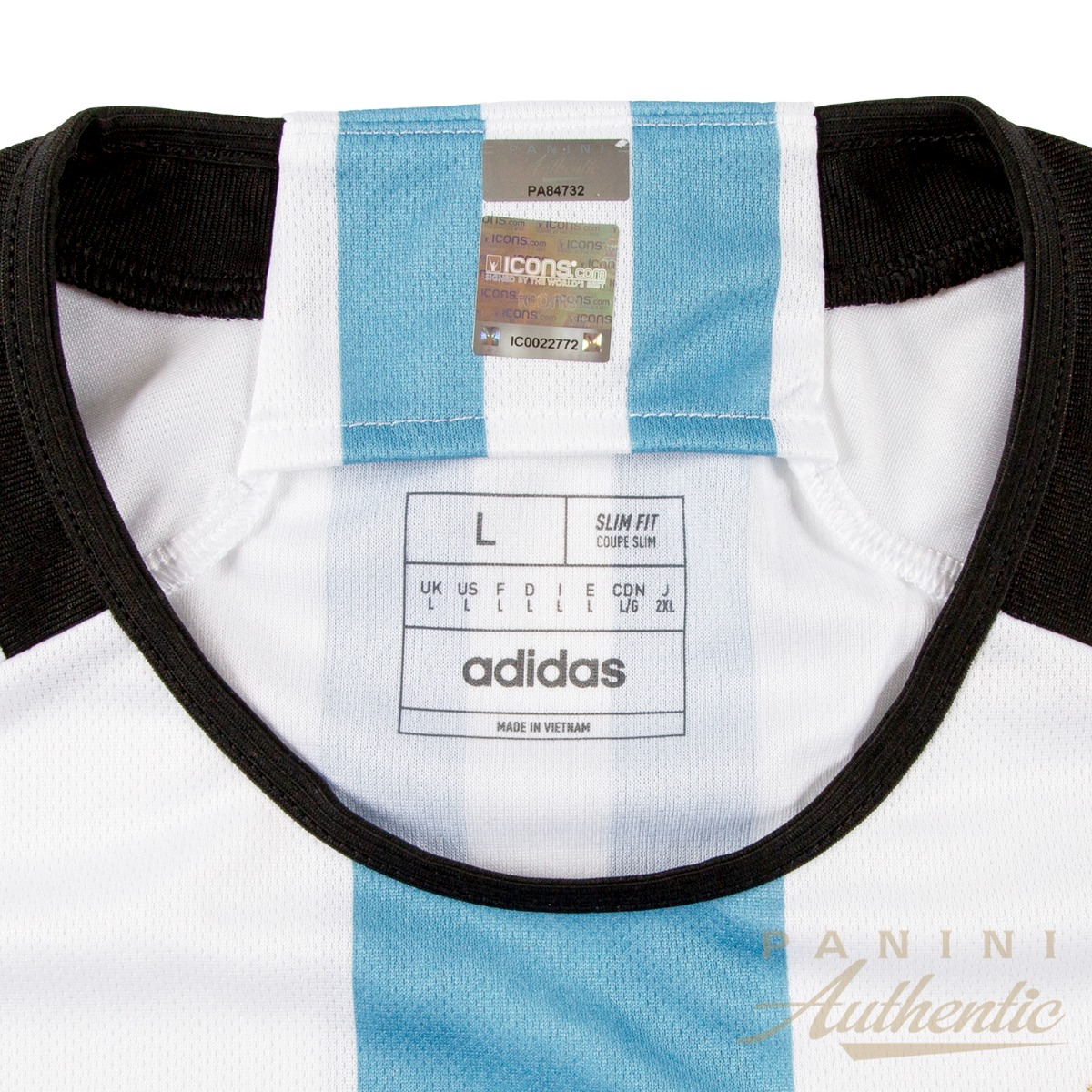 Product image 4 for - Lionel Messi Autographed 2022 Argentina National Team Home Replica Jersey ~Open Edition It