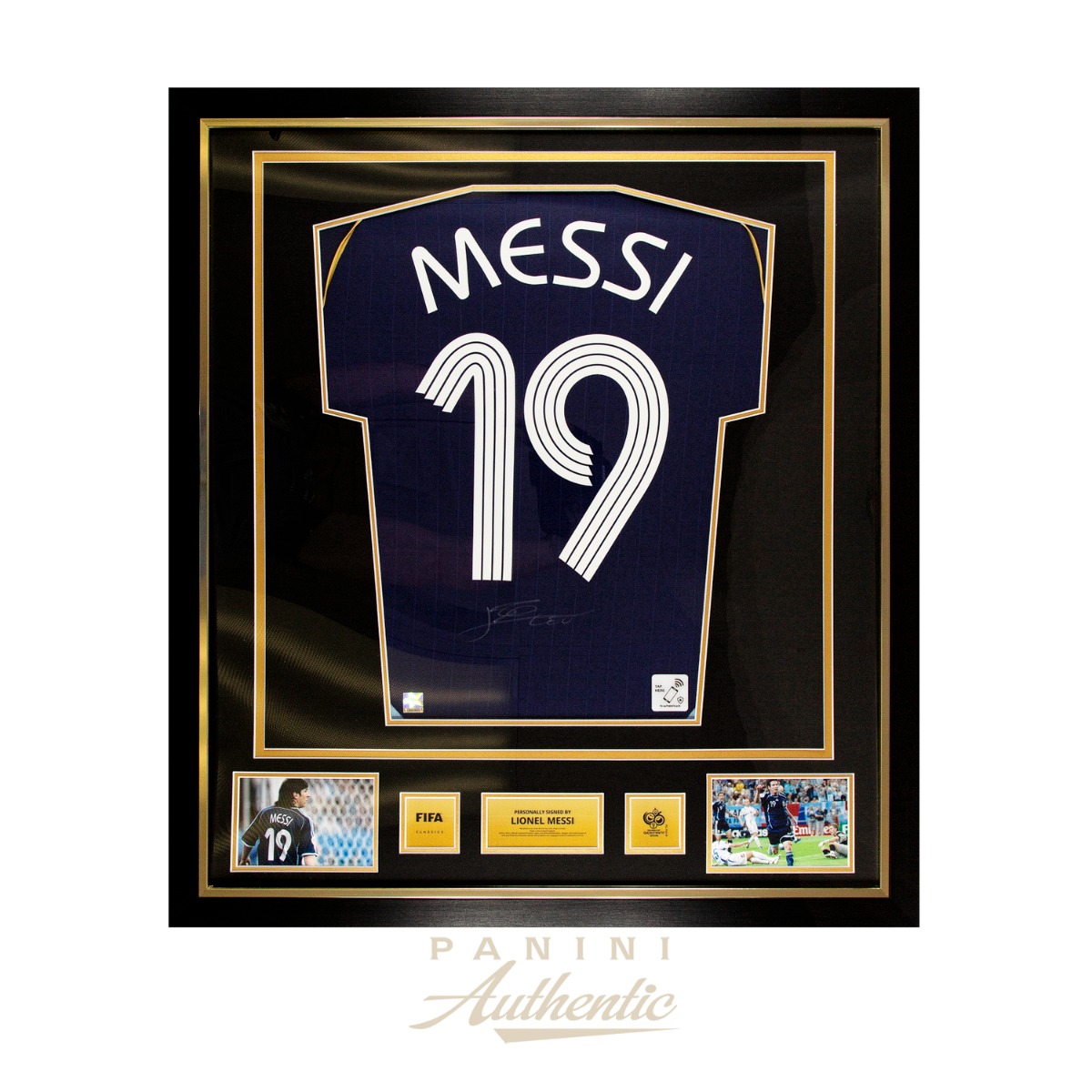 Product image 1 for - Lionel Messi Official 2006 FIFA World Cup™ Autographed and Framed Argentina 2006 Reissue A