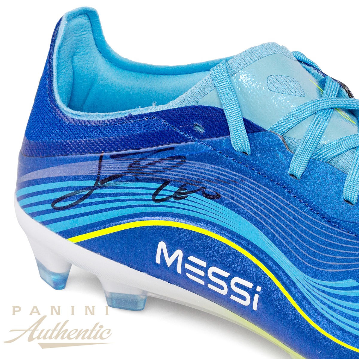 Product image 4 for - Lionel Messi Autographed Blue Adidas F50 Pro Cleat ~Open Edition Item~