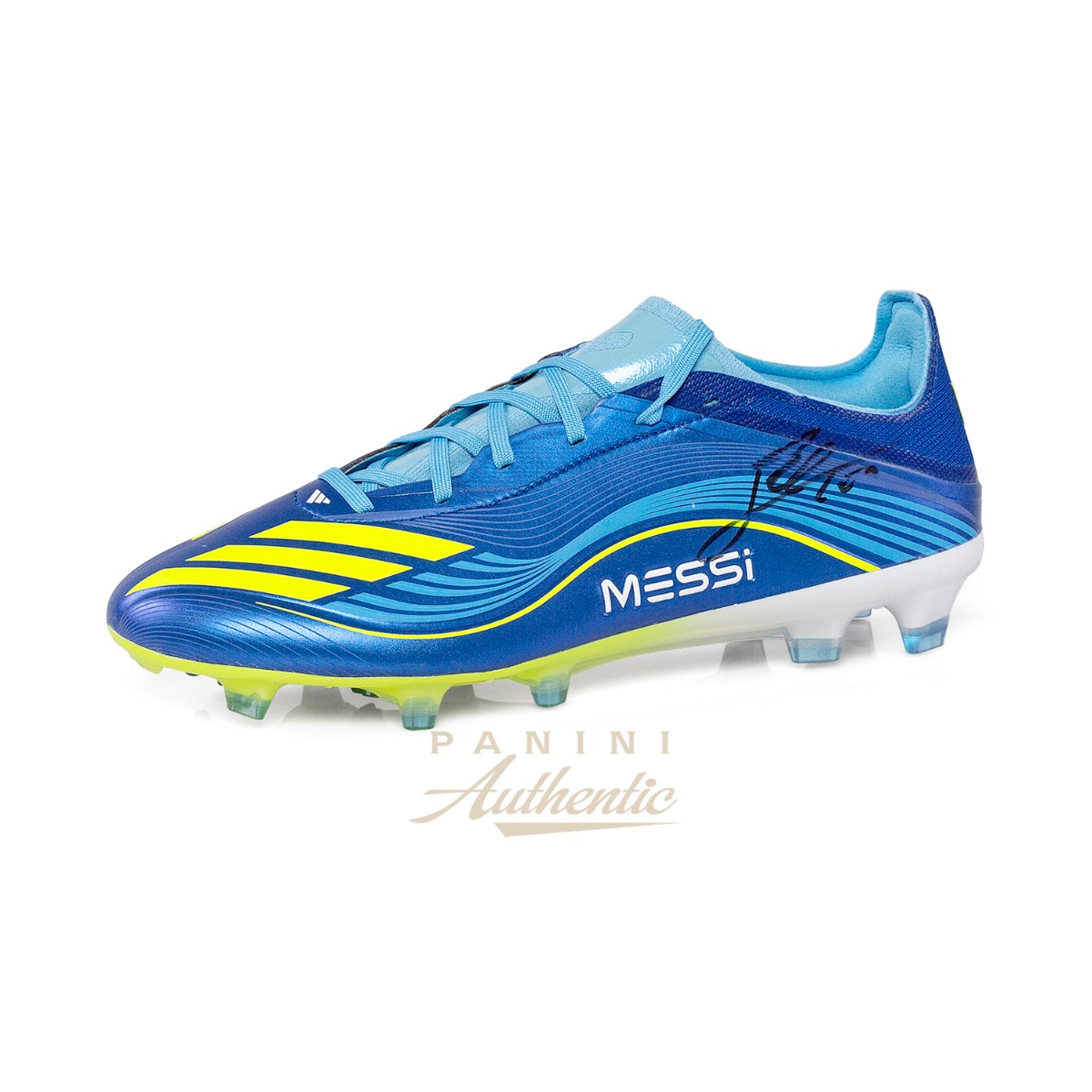 Product image 2 for - Lionel Messi Autographed Blue Adidas F50 Pro Cleat ~Open Edition Item~