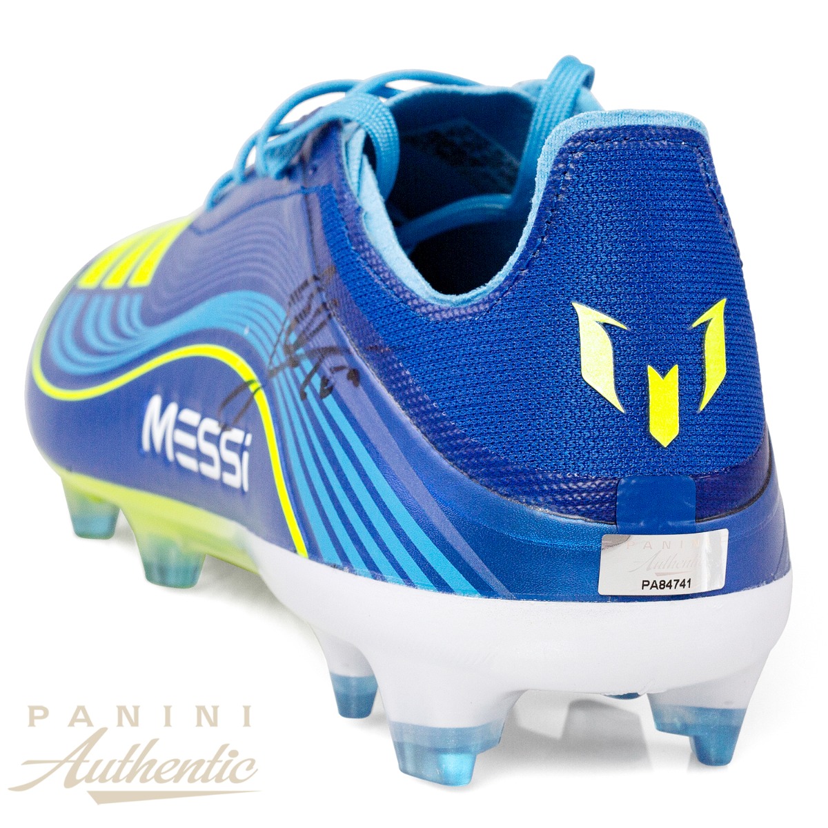 Product image 5 for - Lionel Messi Autographed Blue Adidas F50 Pro Cleat ~Open Edition Item~