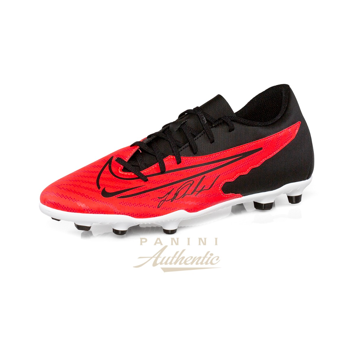 Product image 1 for - Marcus Rashford Autographed Red Nike Vapor Cleat ~Open Edition Item~
