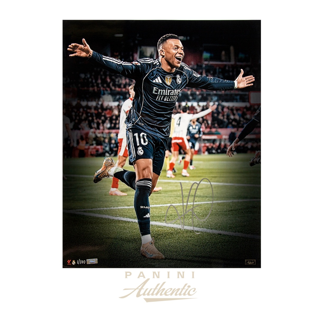 Kylian Mbappe Autographed 16x20 