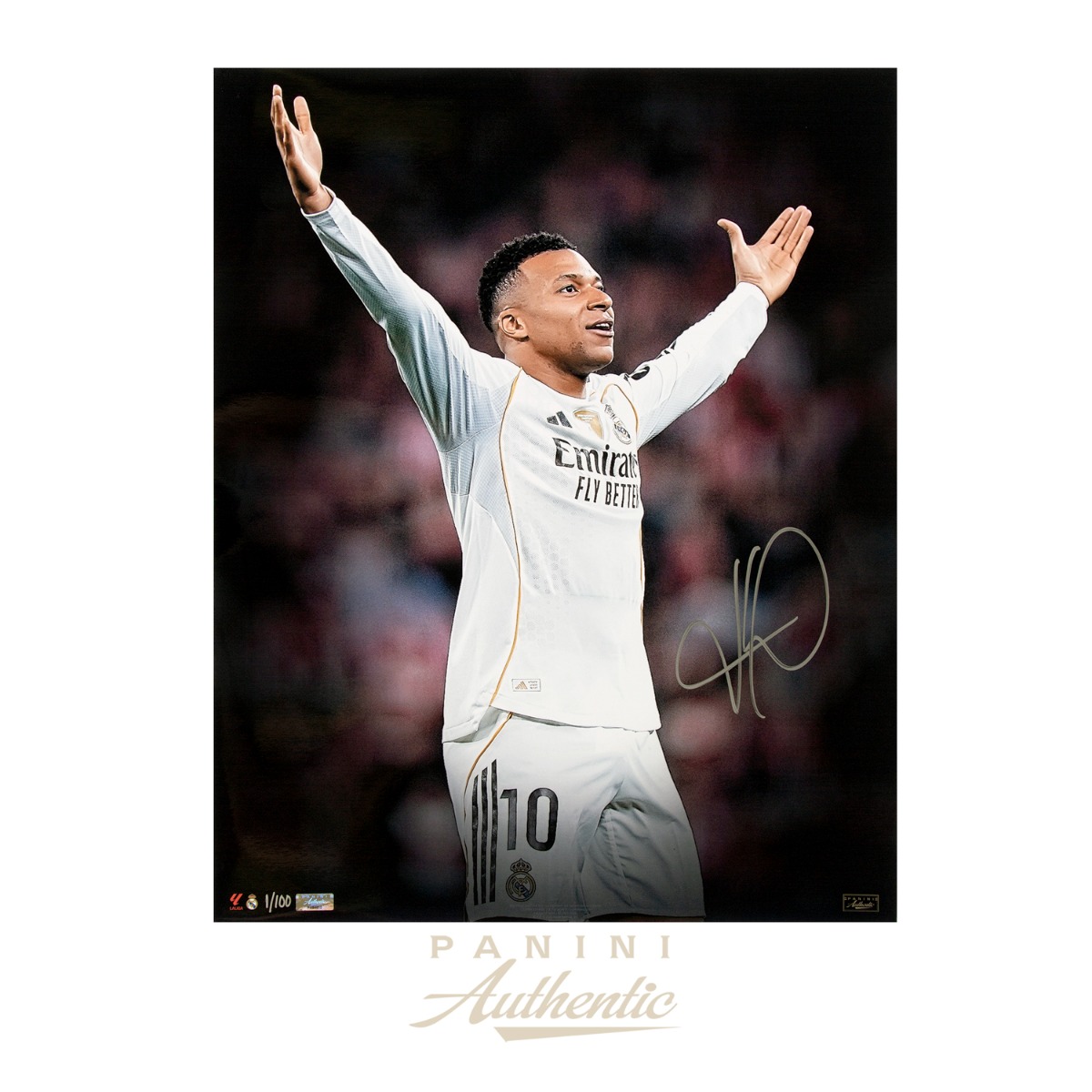 Detailed Image of Kylian Mbappe Autogr