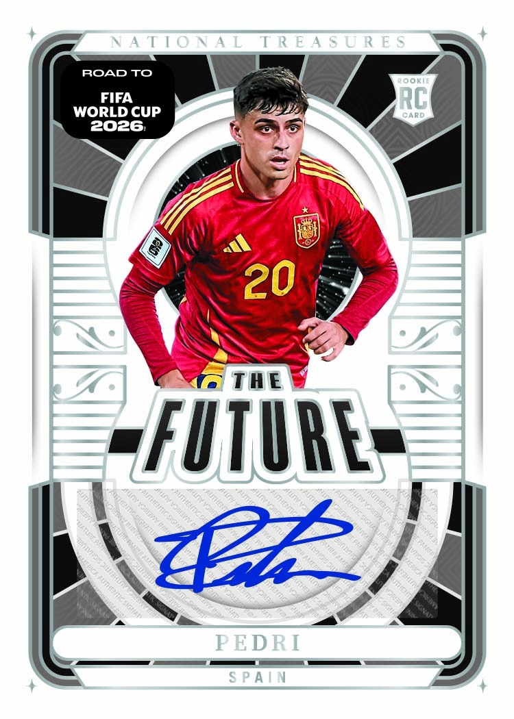 Product image 8 for - 2025-26 Panini National Treasures Road to FIFA World Cup 2026™ Trading Card Box (Hobby)
