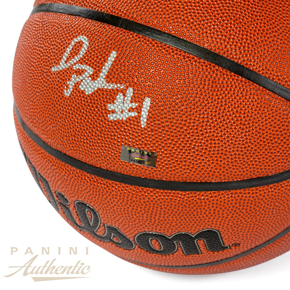 Product image 2 for - Dink Pate Autographed Wilson Replica Basketball ~Open Edition Item~