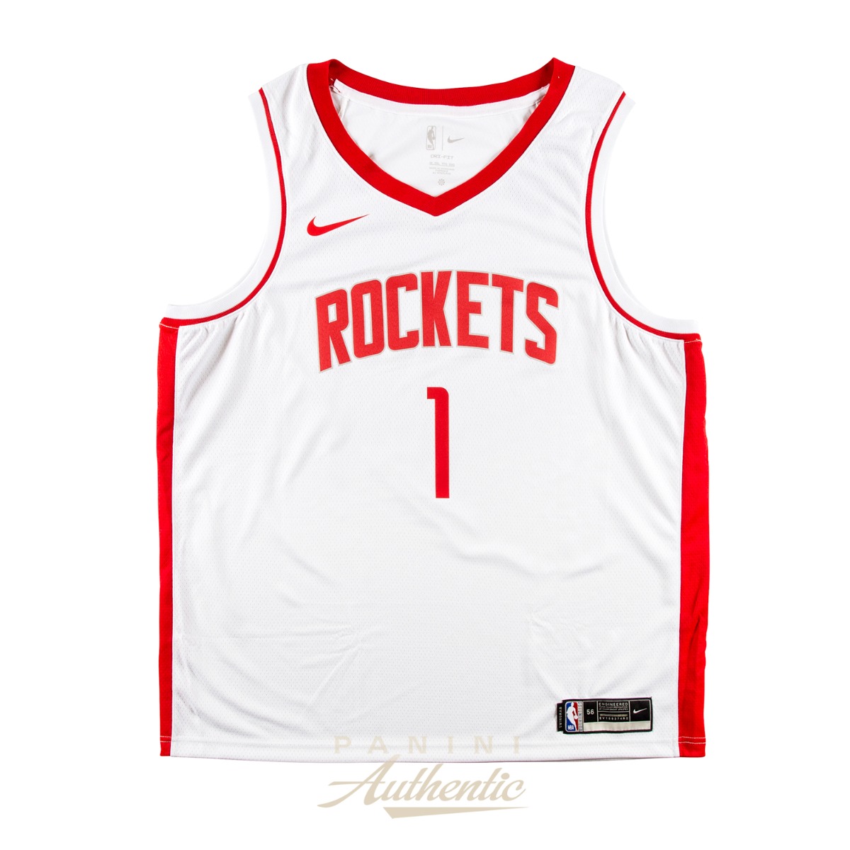 Product image 2 for - Amen Thompson Autographed White Houston Rockets Swingman Jersey ~Open Edition Item~