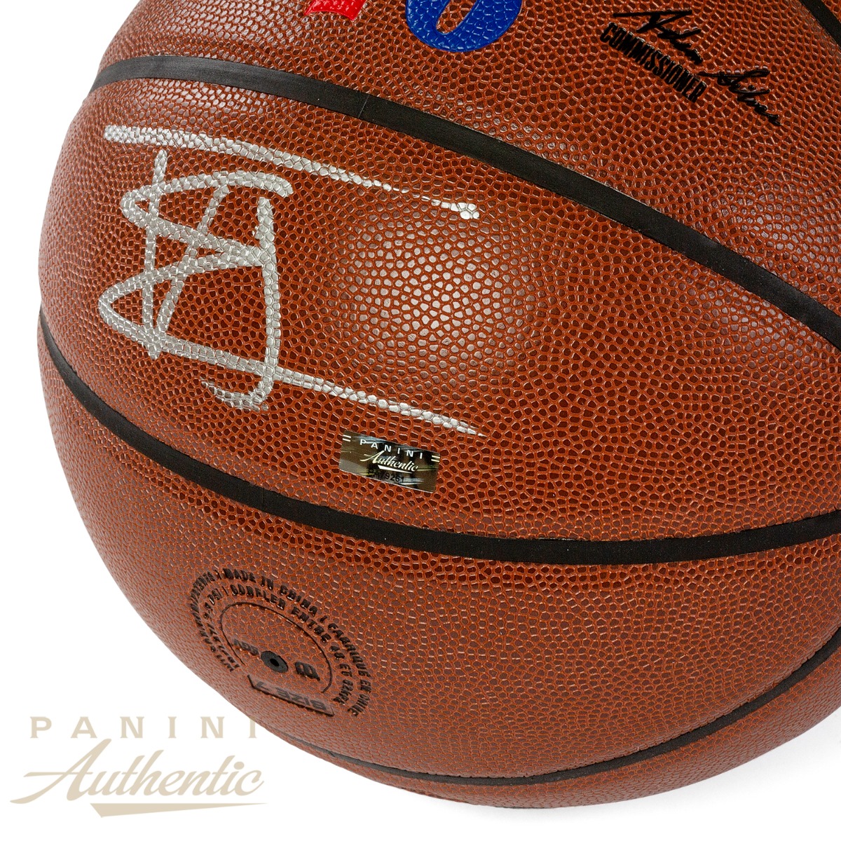 Product image 2 for - VJ Edgecombe Autographed Wilson Philadelphia 76ers Team Alliance Replica Basketball ~Open 