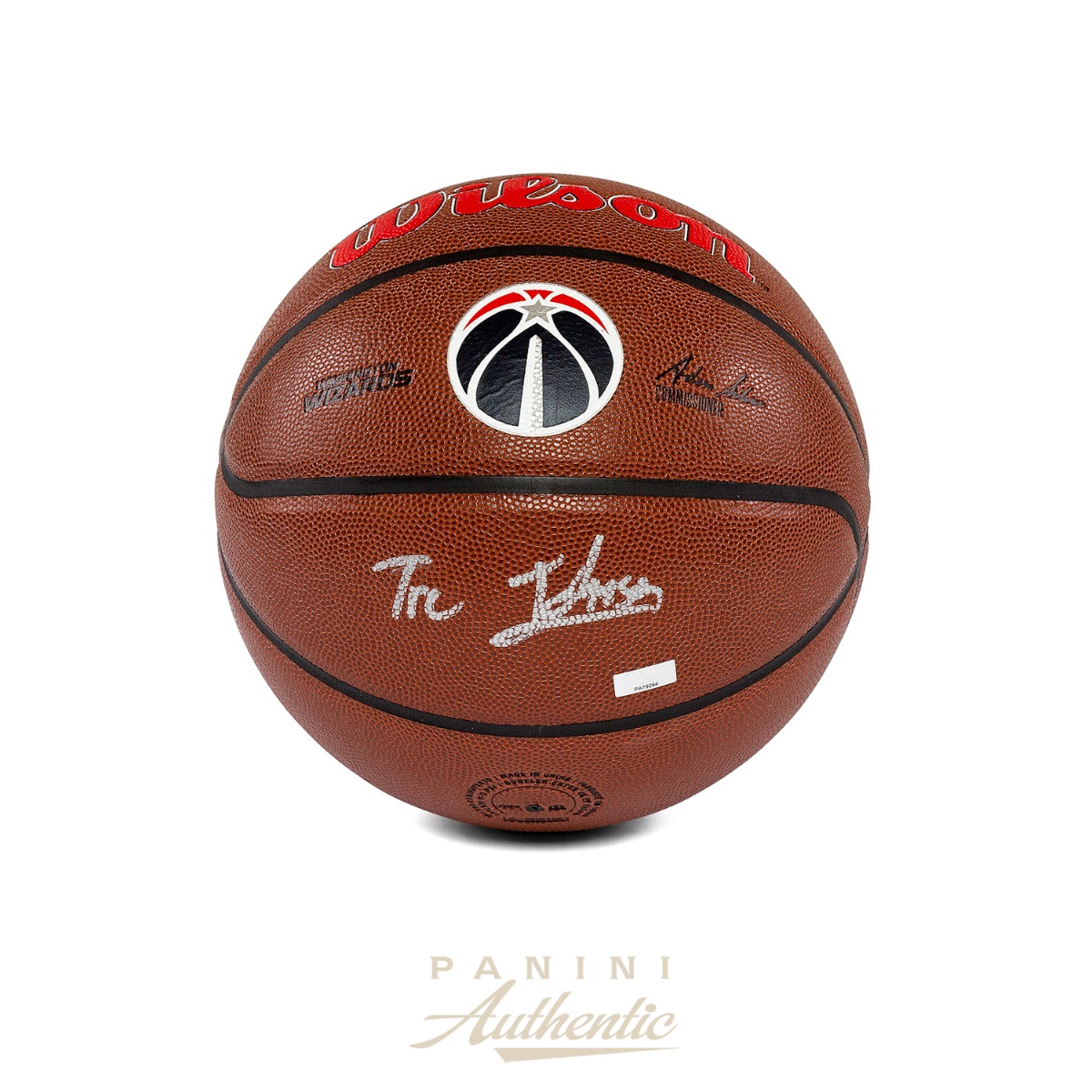 Product image 1 for - Tre Johnson III Autographed Wilson Washington Wizards Team Alliance Replica Basketball ~Op