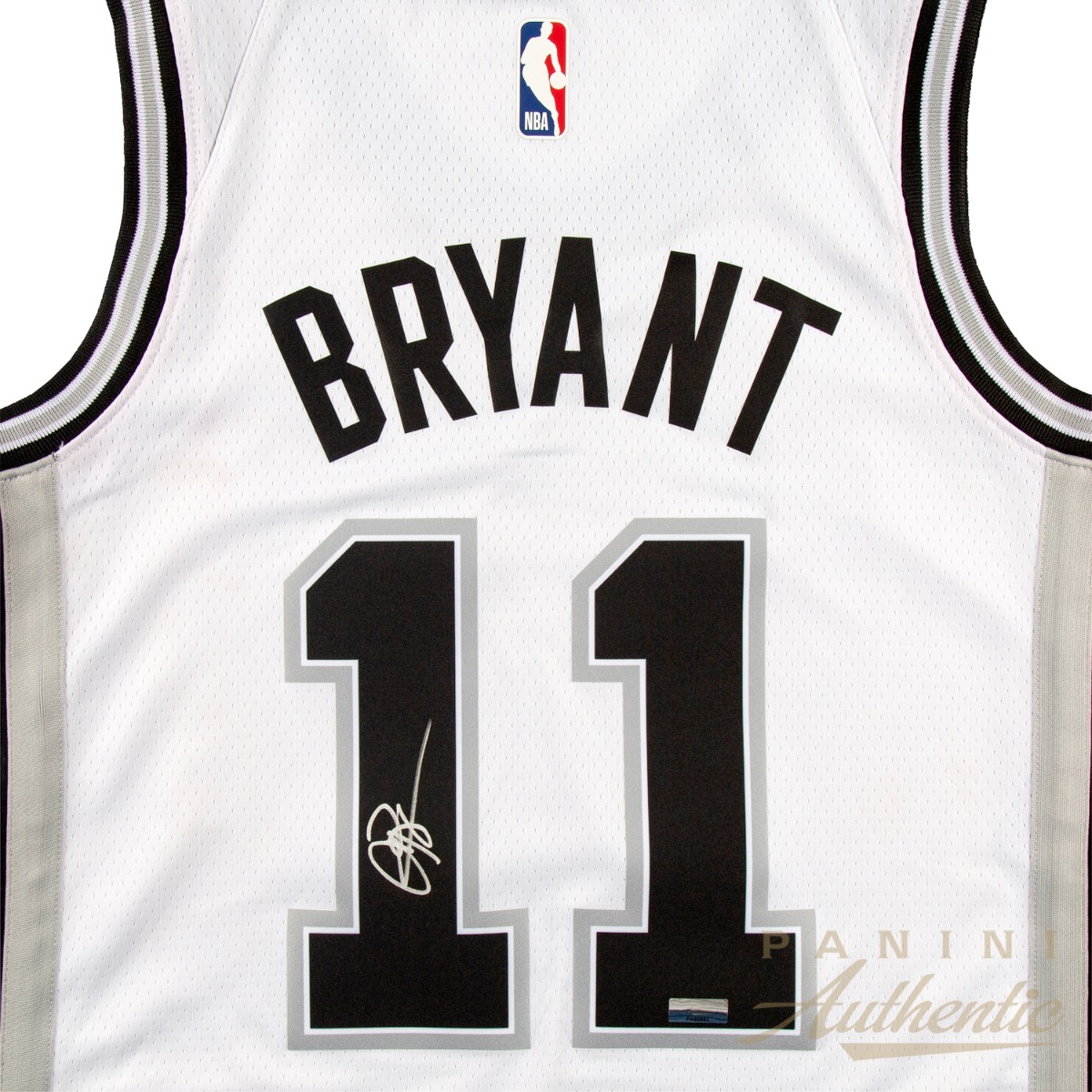 Product image 2 for - Carter Bryant Autographed San Antonio Spurs White Association Edition Swingman Jersey ~Ope