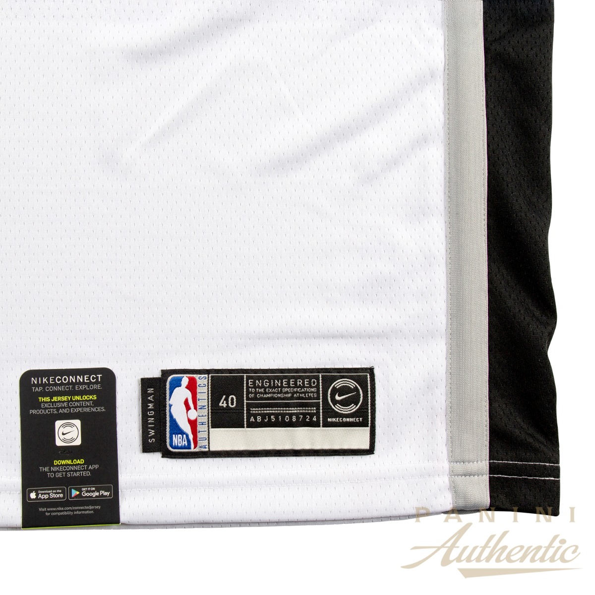Product image 4 for - Carter Bryant Autographed San Antonio Spurs White Association Edition Swingman Jersey ~Ope