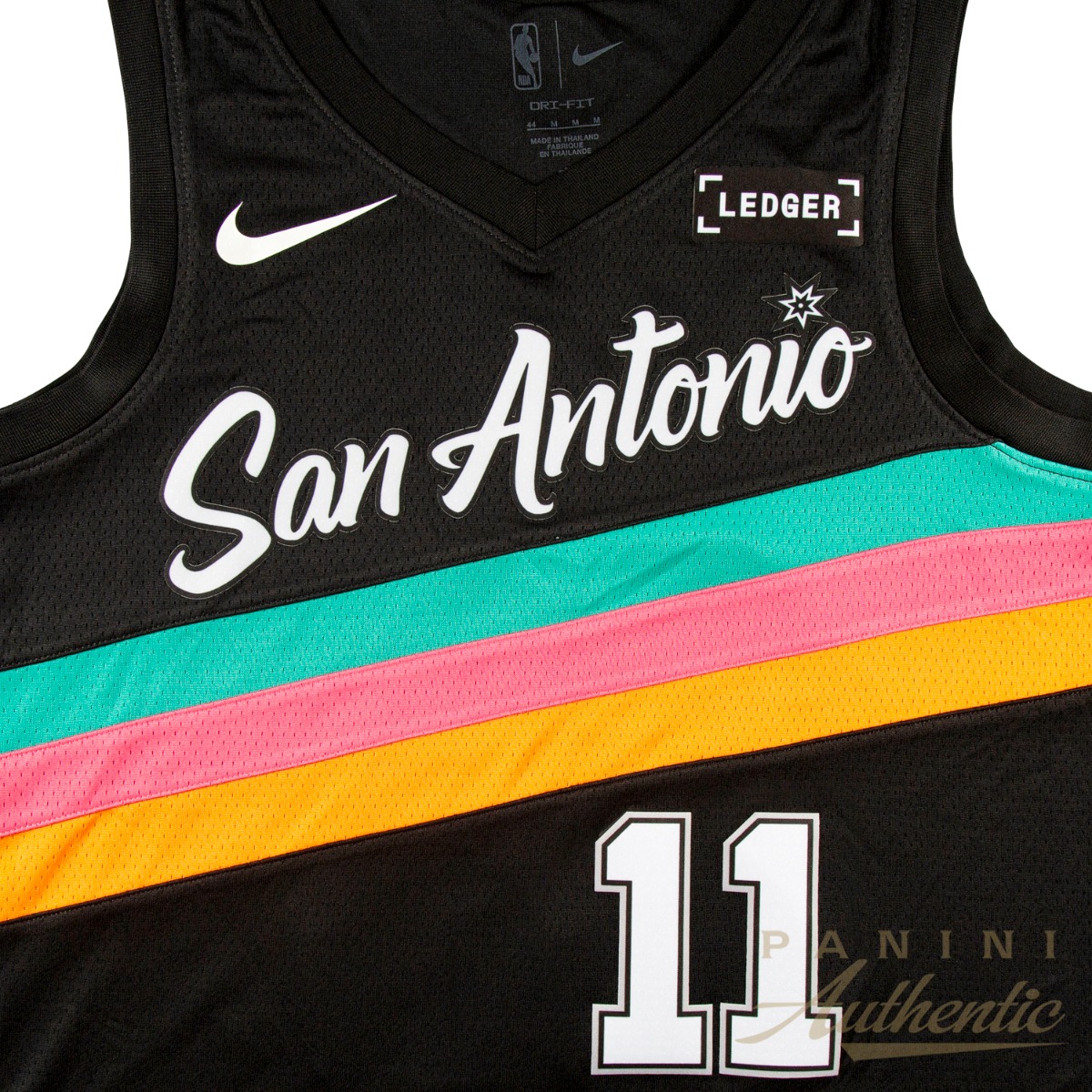 Product thumbnail image 3 of Carter Bryant Autographed San Antonio Spurs Black 2025-26 City Edition Swingman Jersey ~Open Edition Item~