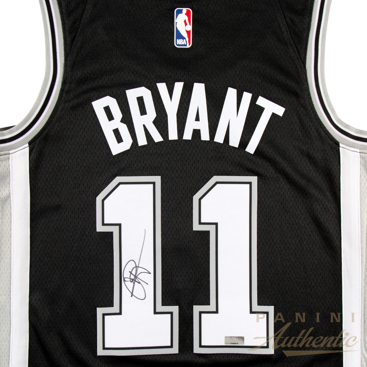 Product image 2 for - Carter Bryant Autographed San Antonio Spurs Black Icon Edition Swingman Jersey ~Open Editi