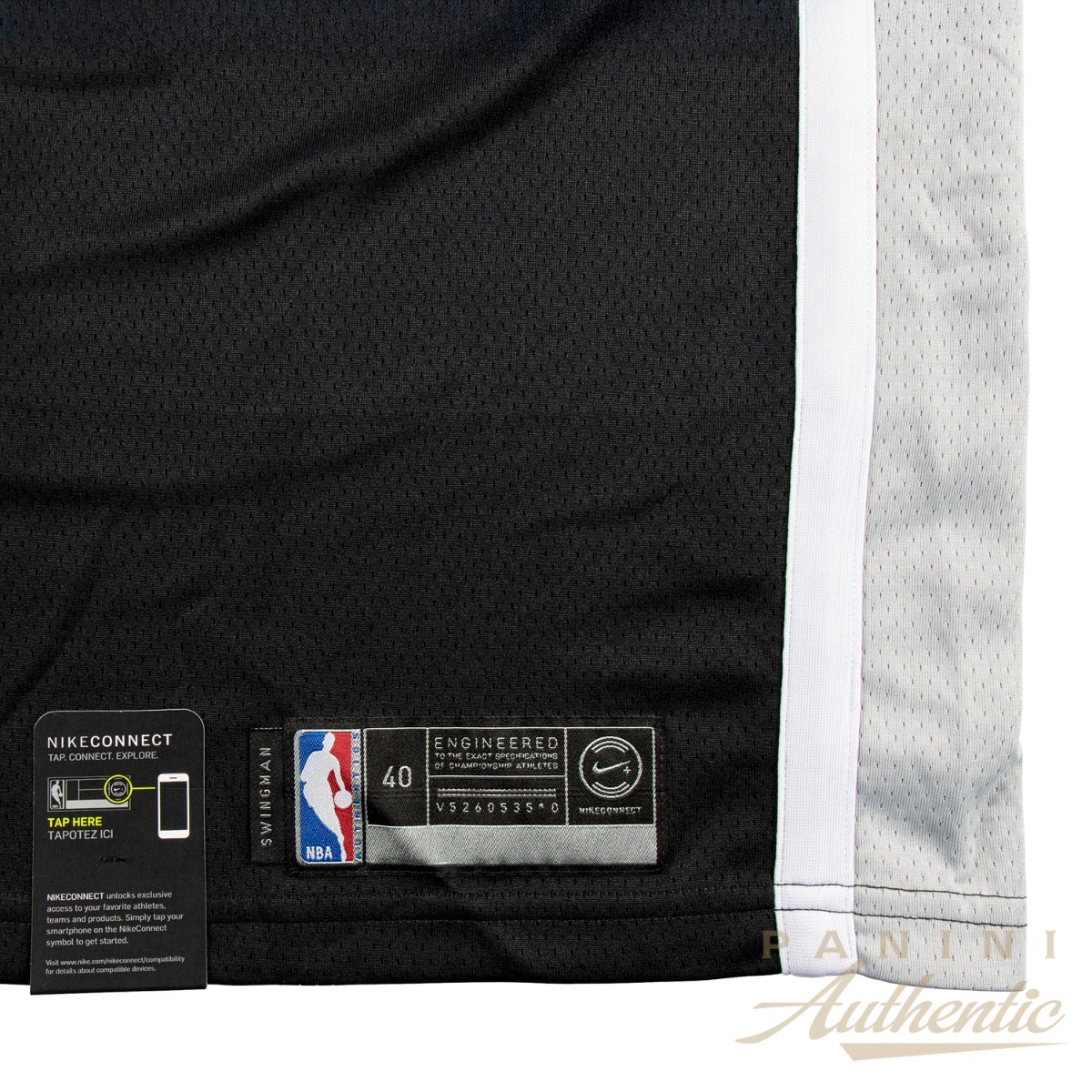 Product image 4 for - Carter Bryant Autographed San Antonio Spurs Black Icon Edition Swingman Jersey ~Open Editi