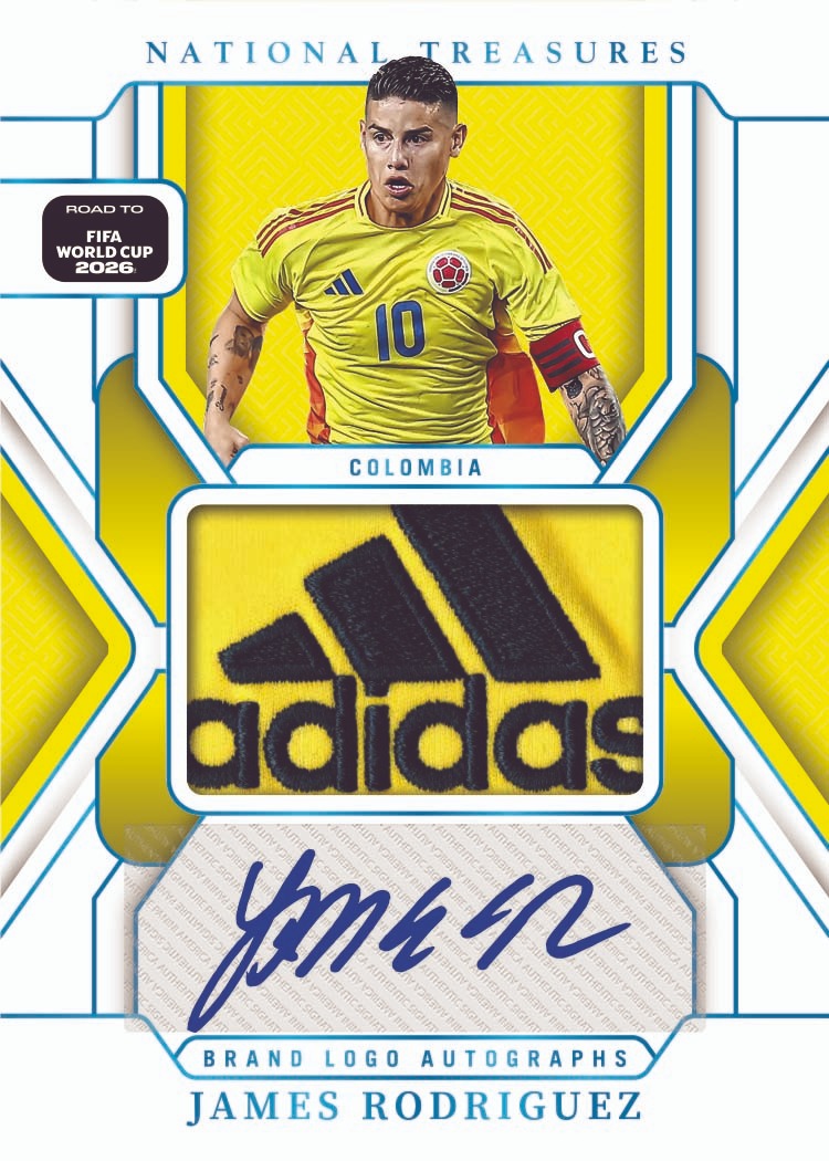 Product image 9 for - 2025-26 Panini National Treasures Road to FIFA World Cup 2026™ Trading Card Box (Hobby)