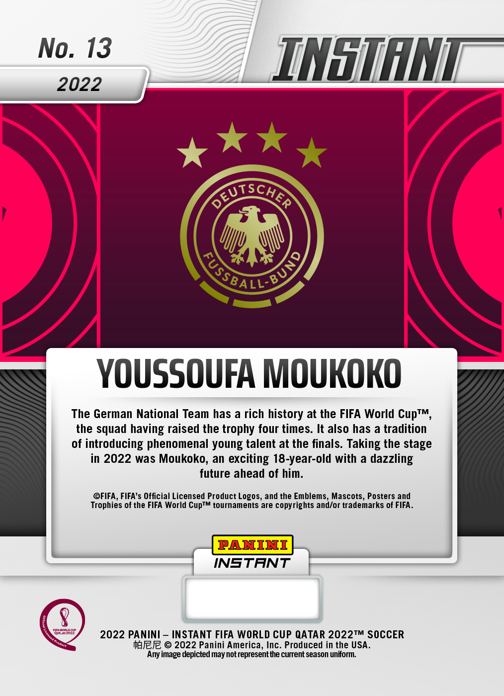 Youssoufa Moukoko Trading Cards for sale | eBay