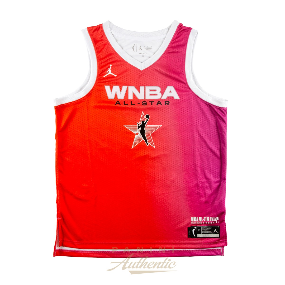 Product image 3 for - Angel Reese Autographed Jordan Brand 2024 WNBA All-Star Game Pink Victory Jersey ~Limited 