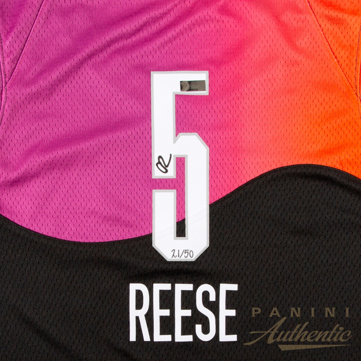 Product image 2 for - Angel Reese Autographed Jordan Brand 2024 WNBA All-Star Game Black Victory Jersey ~Limited