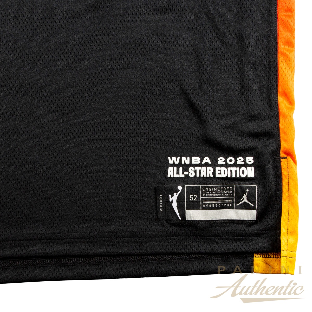 Product image 4 for - Angel Reese Autographed Jordan Brand 2025 WNBA All-Star Game Black Victory Jersey ~Limited