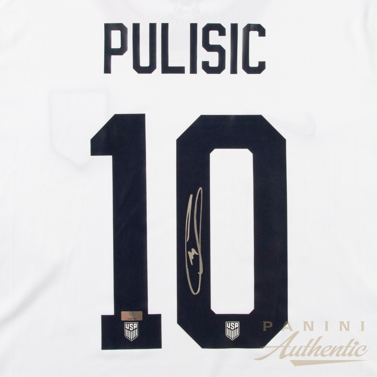 Product image 2 for - Christian Pulisic Autographed 2024 White United States Home Replica Jersey ~Open Edition I
