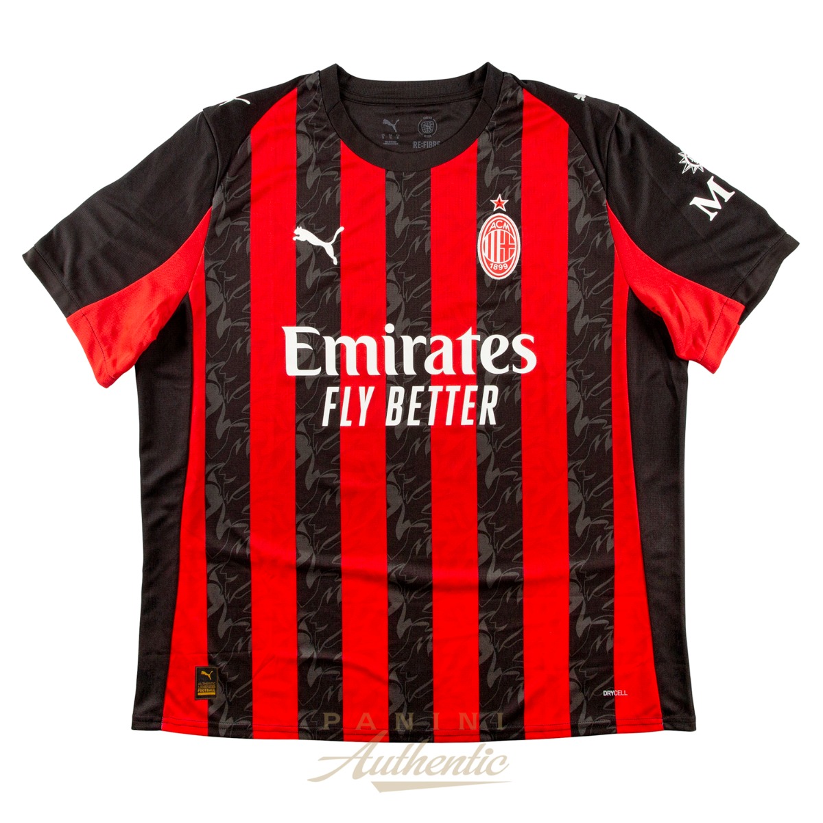 Product image 2 for - Christian Pulisic Autographed 2025-26 AC Milan Red/Black Replica Home Jersey ~Open Edition