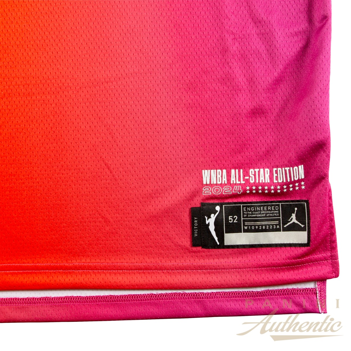 Product image 4 for - Angel Reese Autographed Jordan Brand 2024 WNBA All-Star Game Pink Victory Jersey ~Limited 