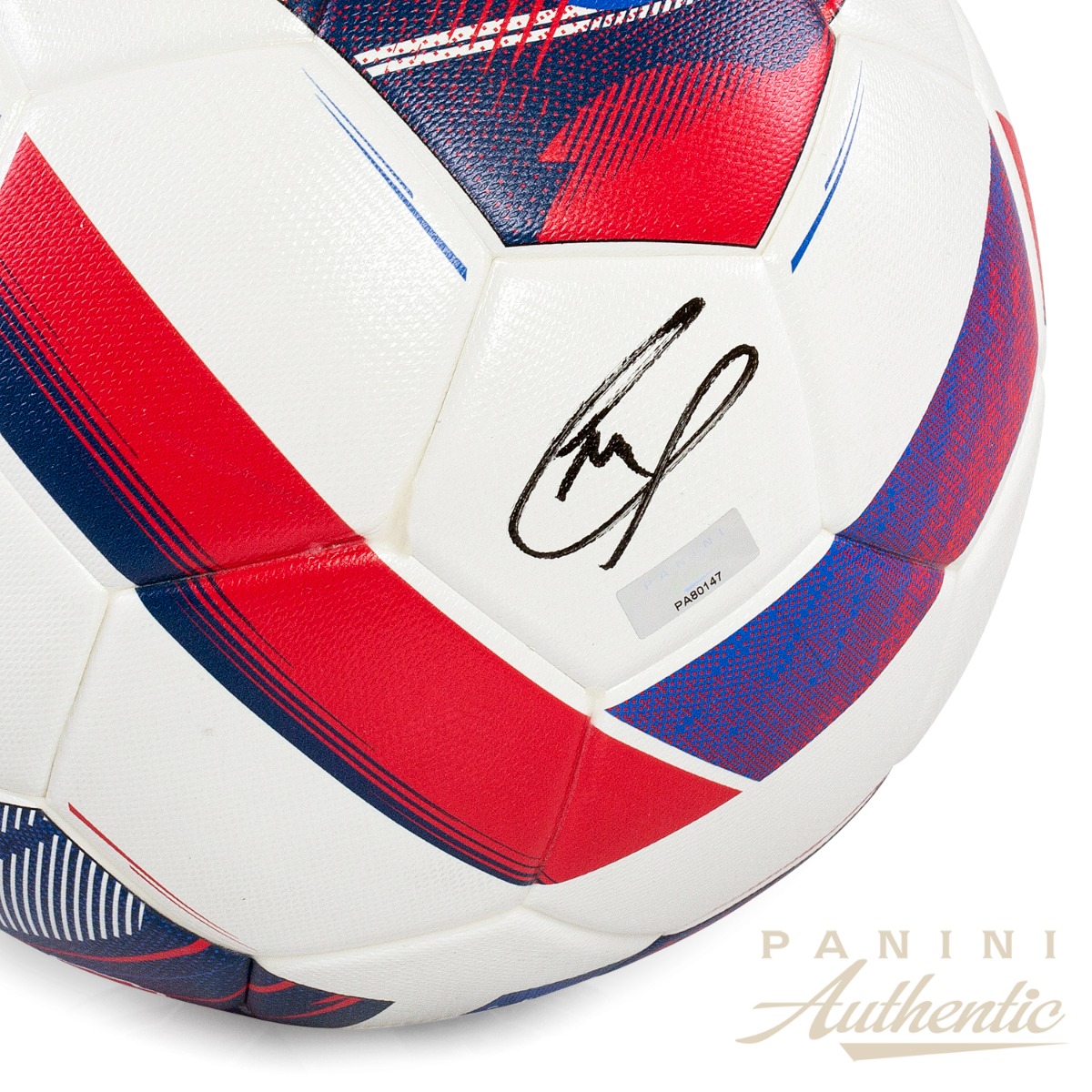 Product image 2 for - Christian Pulisic Autographed Puma CP10 Performance Soccer Ball - Red, White & Blue ~Open 
