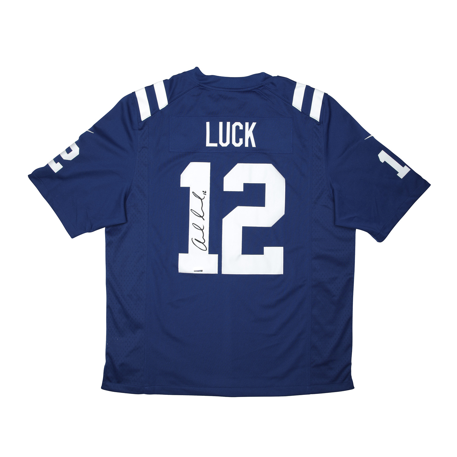 Andrew Luck Autographed Indianapolis Colts Nike Limited Blue ...
