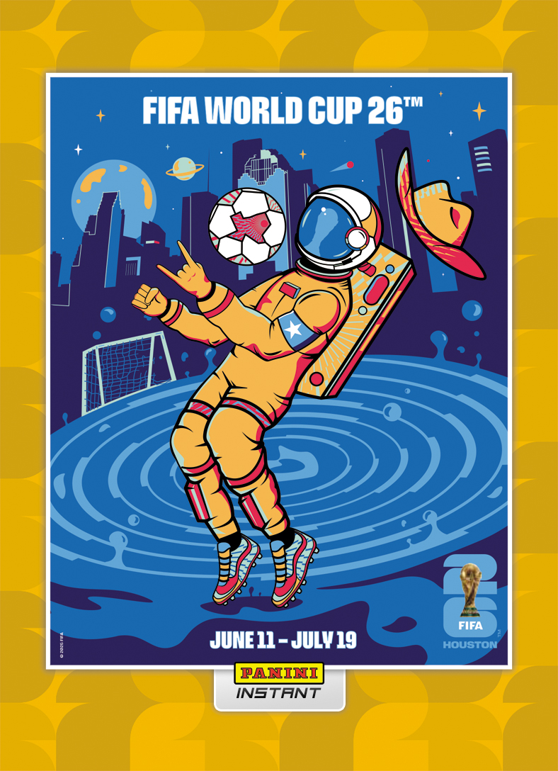 Product image 1 for - Houston - Panini Instant FIFA World Cup 2026™ Host City Poster Card - Gold /10