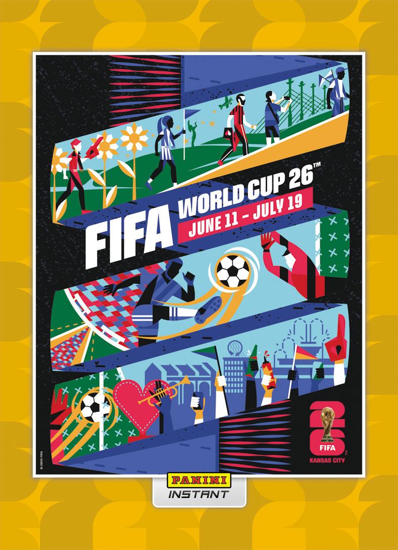 Product image 1 for - Kansas City - Panini Instant FIFA World Cup 2026™ Host City Poster Card - Gold /10