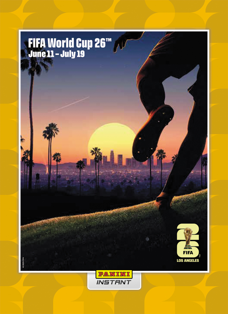 Product image 1 for - Los Angeles - Panini Instant FIFA World Cup 2026™ Host City Poster Card - Gold /10