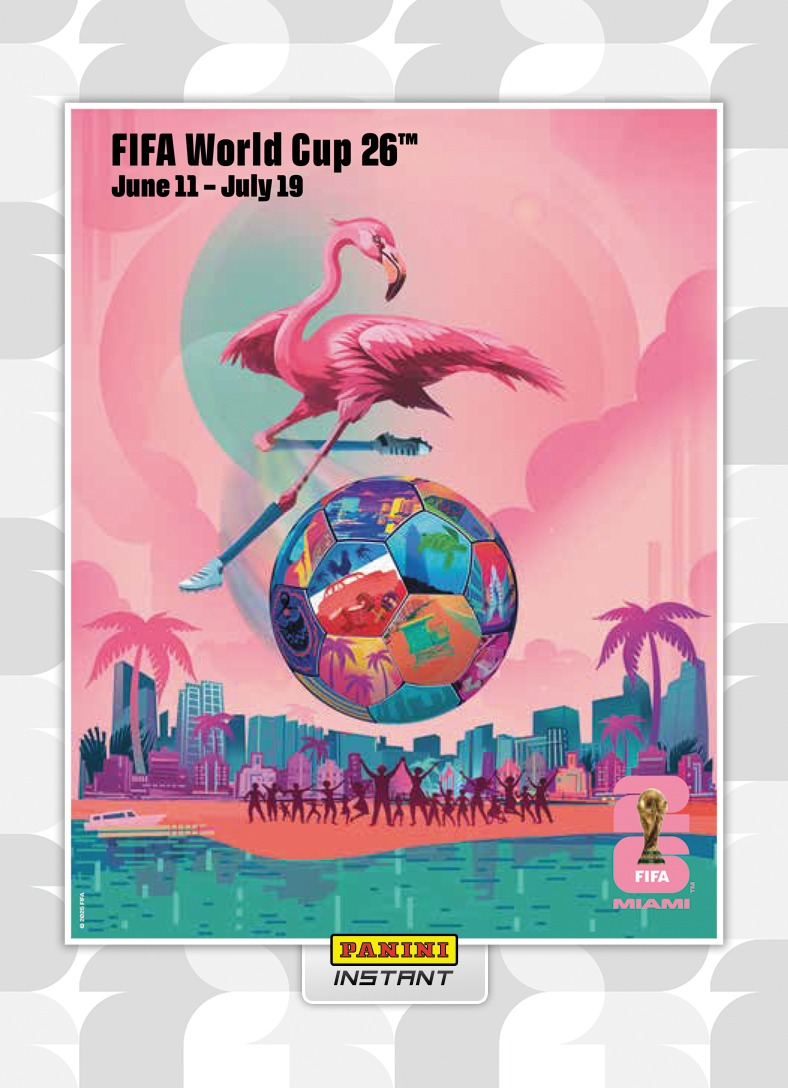 Product thumbnail image 7 of 16-Card 2026 Panini Instant FIFA World Cup 2026™ Host City Poster Card - Base Set