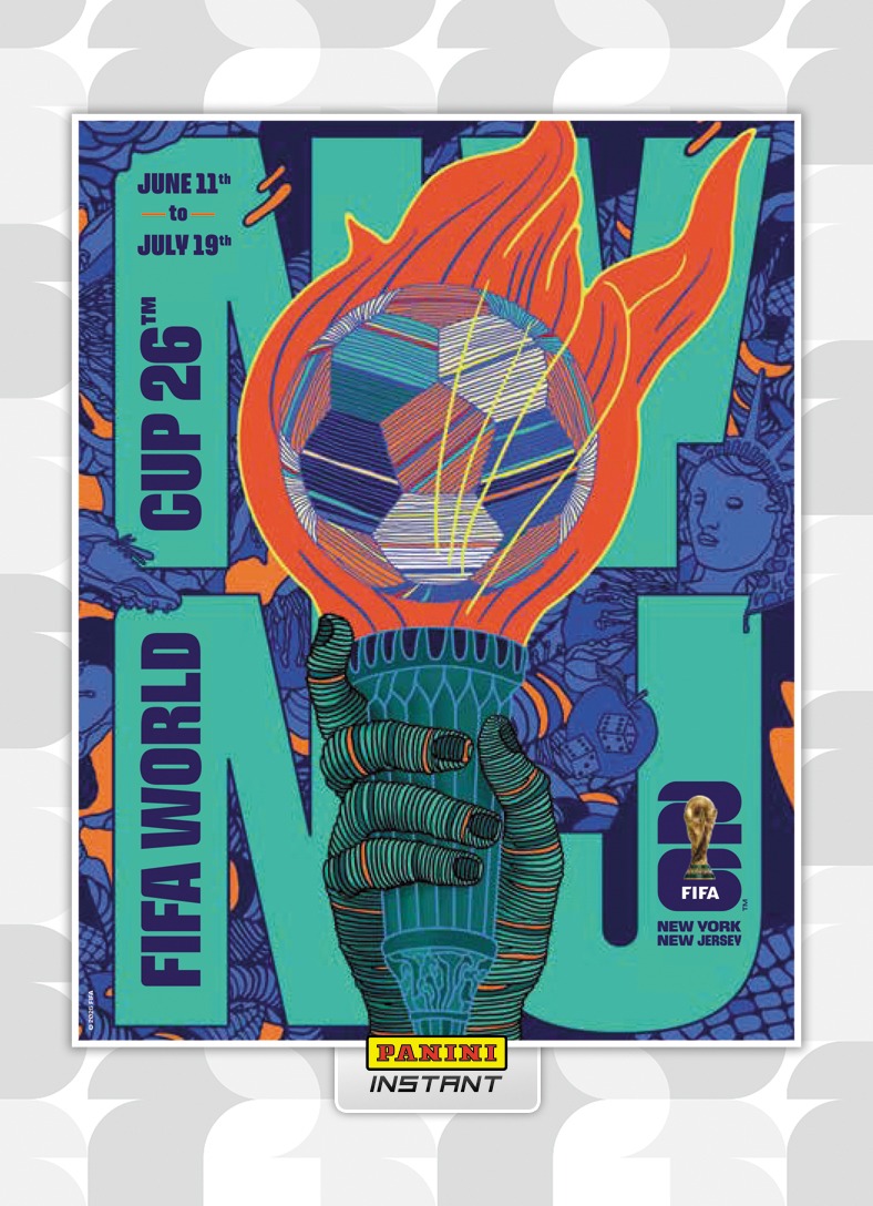 Product thumbnail image 8 of 16-Card 2026 Panini Instant FIFA World Cup 2026™ Host City Poster Card - Base Set