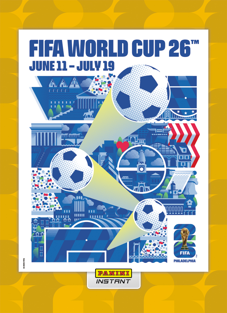 Product image 1 for - Philadelphia - Panini Instant FIFA World Cup 2026™ Host City Poster Card - Gold /10