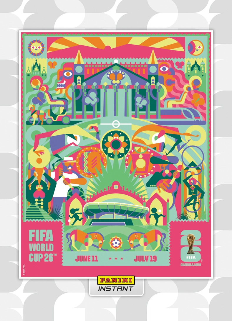 Product thumbnail image 14 of 16-Card 2026 Panini Instant FIFA World Cup 2026™ Host City Poster Card - Base Set