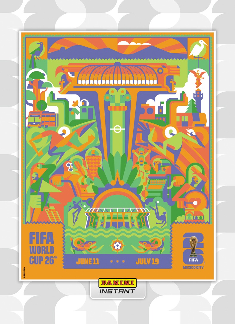 Product thumbnail image 15 of 16-Card 2026 Panini Instant FIFA World Cup 2026™ Host City Poster Card - Base Set