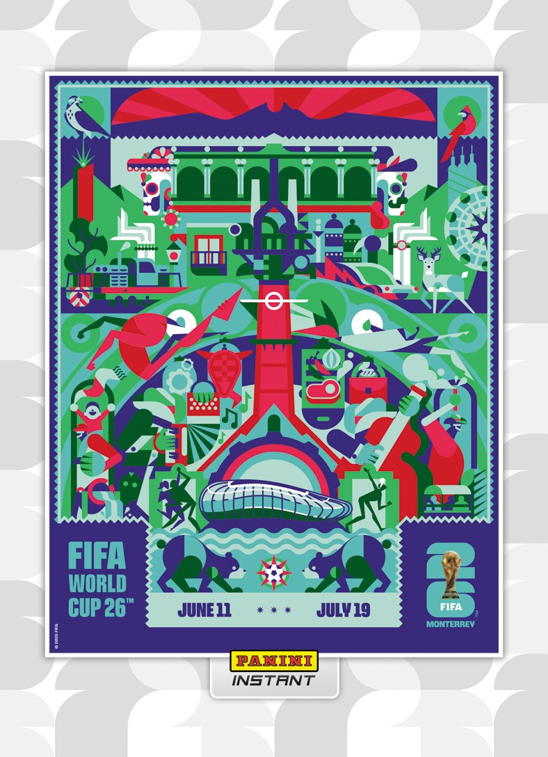 Product thumbnail image 16 of 16-Card 2026 Panini Instant FIFA World Cup 2026™ Host City Poster Card - Base Set