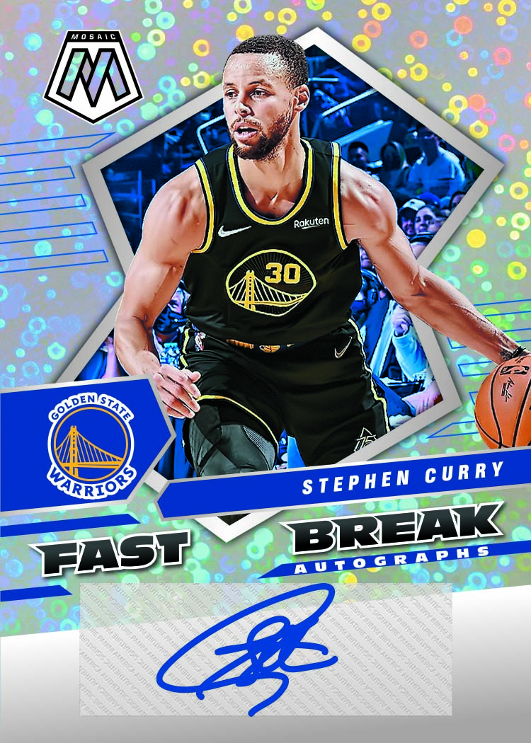 2021-22 Panini Mosaic NBA Trading Card Box (Fast Break)