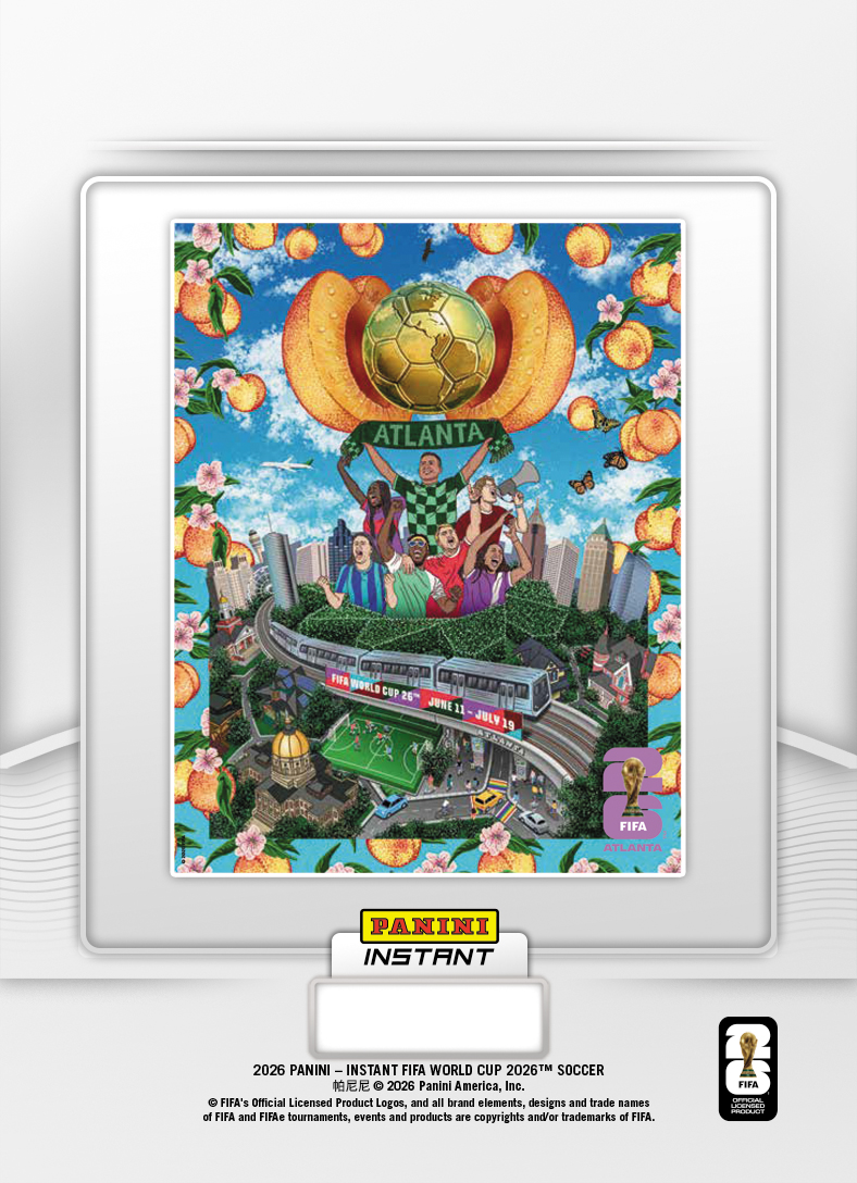 Product image 2 for - Atlanta - Panini Instant FIFA World Cup 2026™ Host City Poster Card - Base