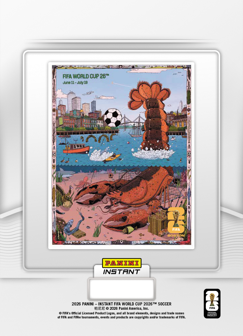 Product image 2 for - Boston - Panini Instant FIFA World Cup 2026™ Host City Poster Card - Base