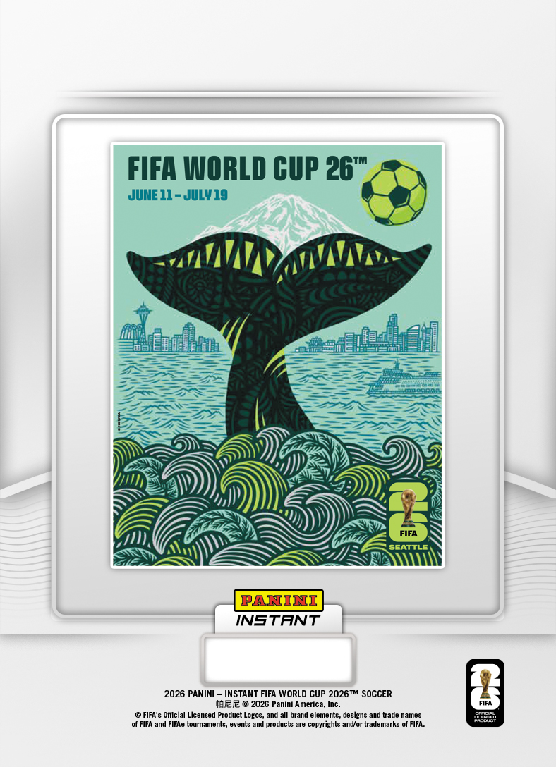 Product image 2 for - Seattle - Panini Instant FIFA World Cup 2026™ Host City Poster Card - Base