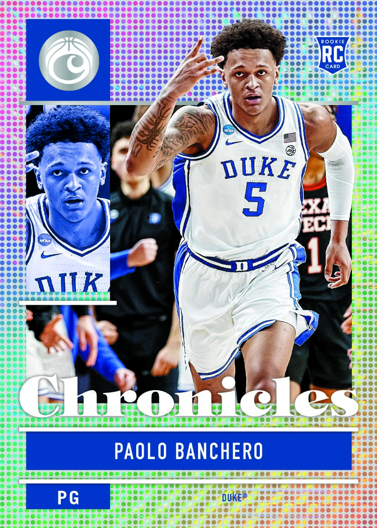 2022-23 Panini Chronicles Draft Picks Basketball Checklist, Boxes