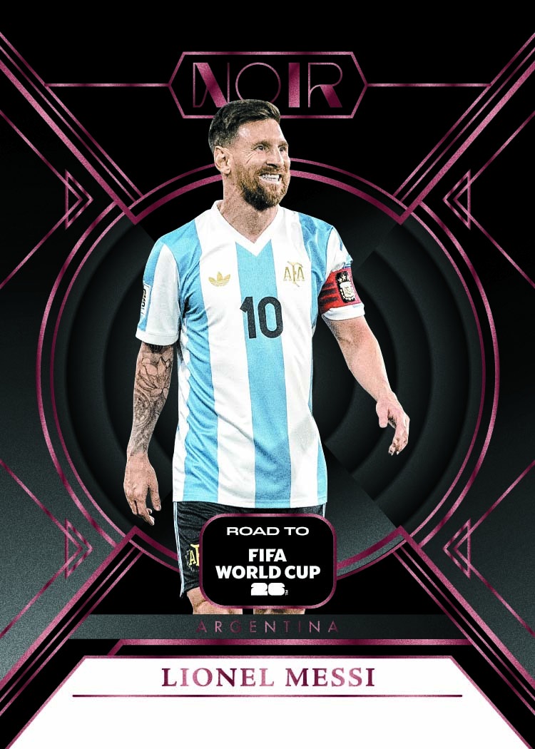 Product image 2 for - 2025-26 Panini Noir Road to FIFA World Cup 2026™ Trading Card Box (Hobby International)