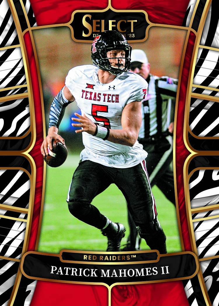 2023 Panini Select Draft Pick Football Trading Card Mega Box : Target