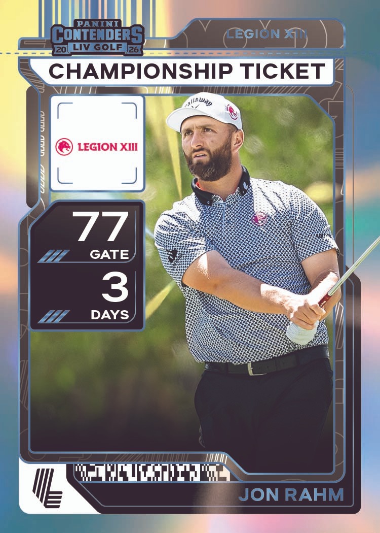 Product thumbnail image 4 of 1st off the Line 2026 Panini Contenders LIV Golf Trading Card Box