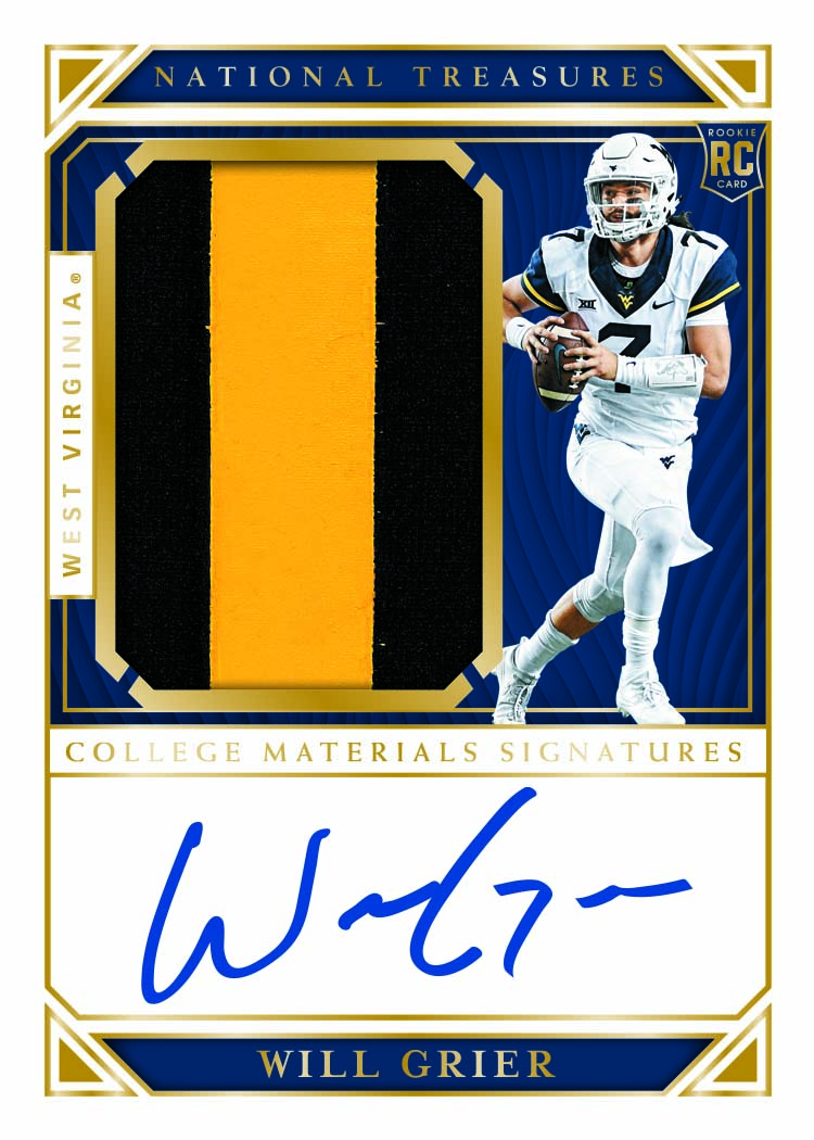 First Buzz: 2016 Panini National Treasures Collegiate football cards