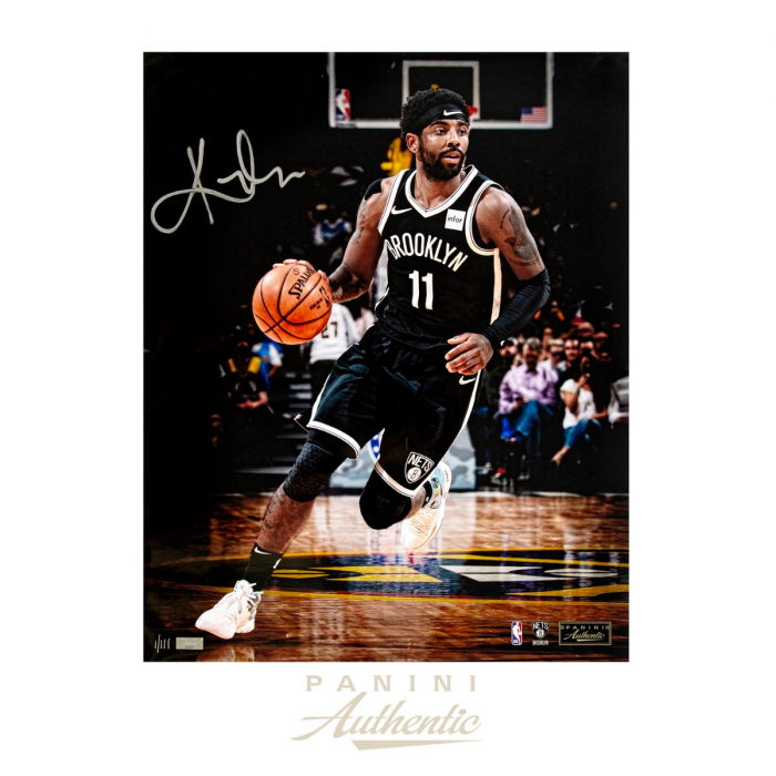 KYRIE IRVING DUKE NAMEPLATE FOR AUTOGRAPHED Signed JERSEY-BASKETBALL-PHOTO-FLOOR 